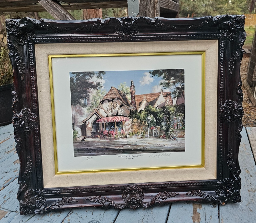 Large Marty Bell Signed Art Print 
