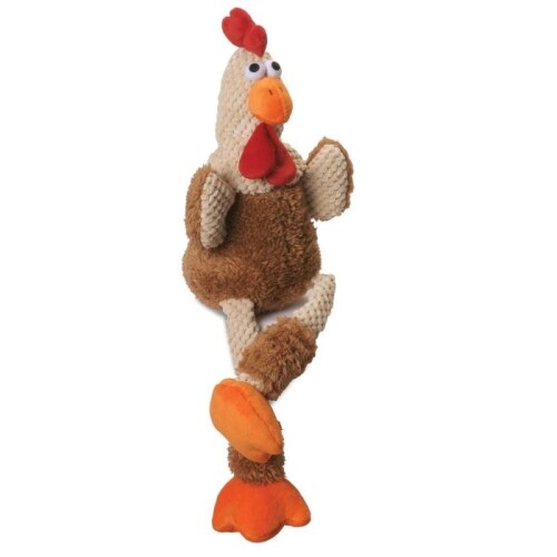 Quaker Mini Skinny Brown Corduroy Rooster W/Chew Guard