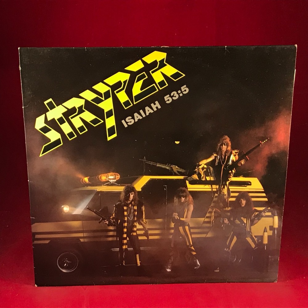 STRYPER Soldiers Under Command 1985 Dutch vinyl LP Michael Sweet, original C
