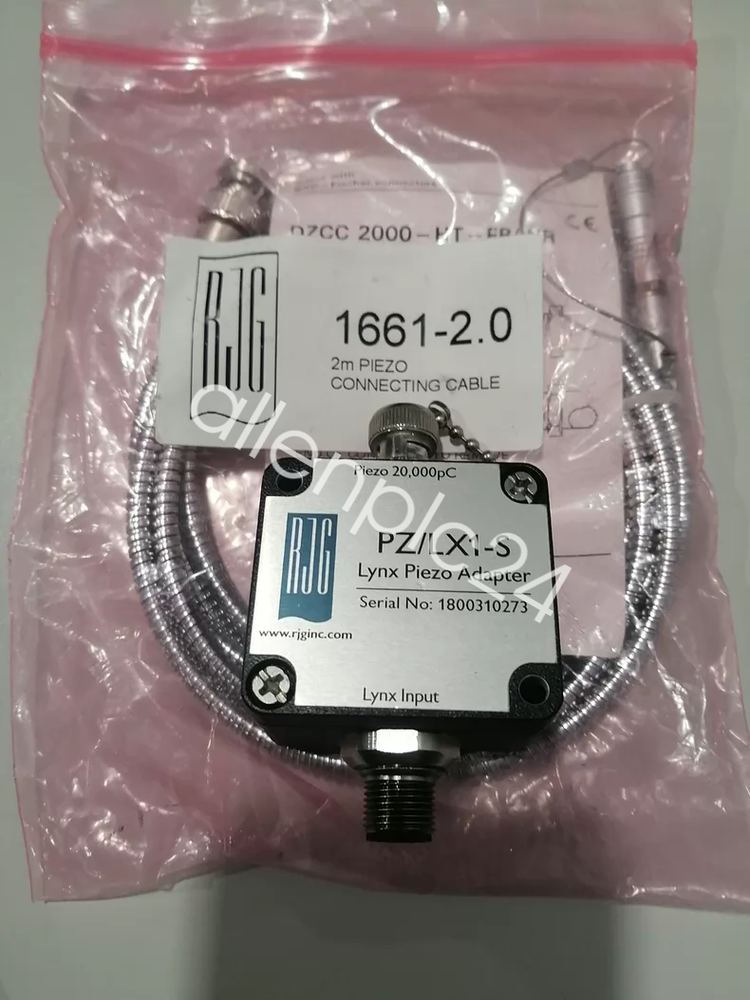 RJG PZ/LX1-S Lynx piezoelectric adapter 1661-2.0 brand new FedEx or DHL