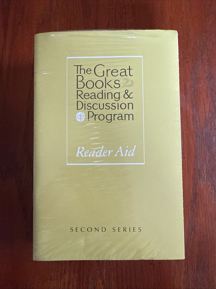 The Great Books Reading & Discussion Program Second Series BRAND NEW