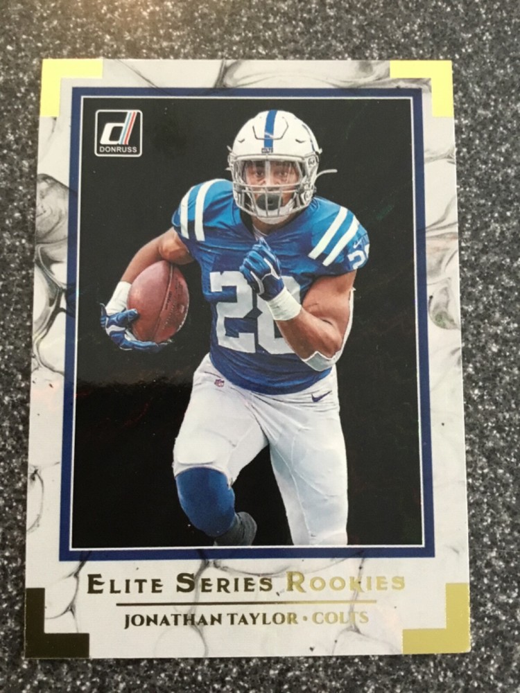 2020 Panini Donruss - Elite Series Rookies Jonathan Taylor #ESR-JT (RC)