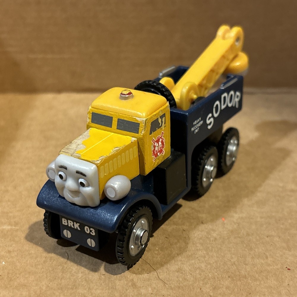 Butch 2003 Sodor Heavy Recovery Unit Thomas Wooden Railway Tank Engine Toy  