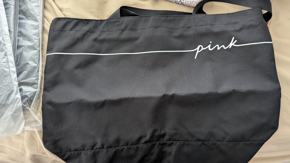 Victoria's Secret Pink Logo Tote Bag for Women