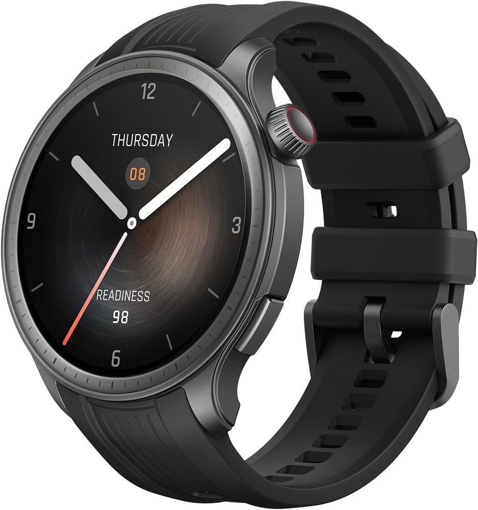 Amazfit Balance Smartwatch 46mm with Body Composition - Black