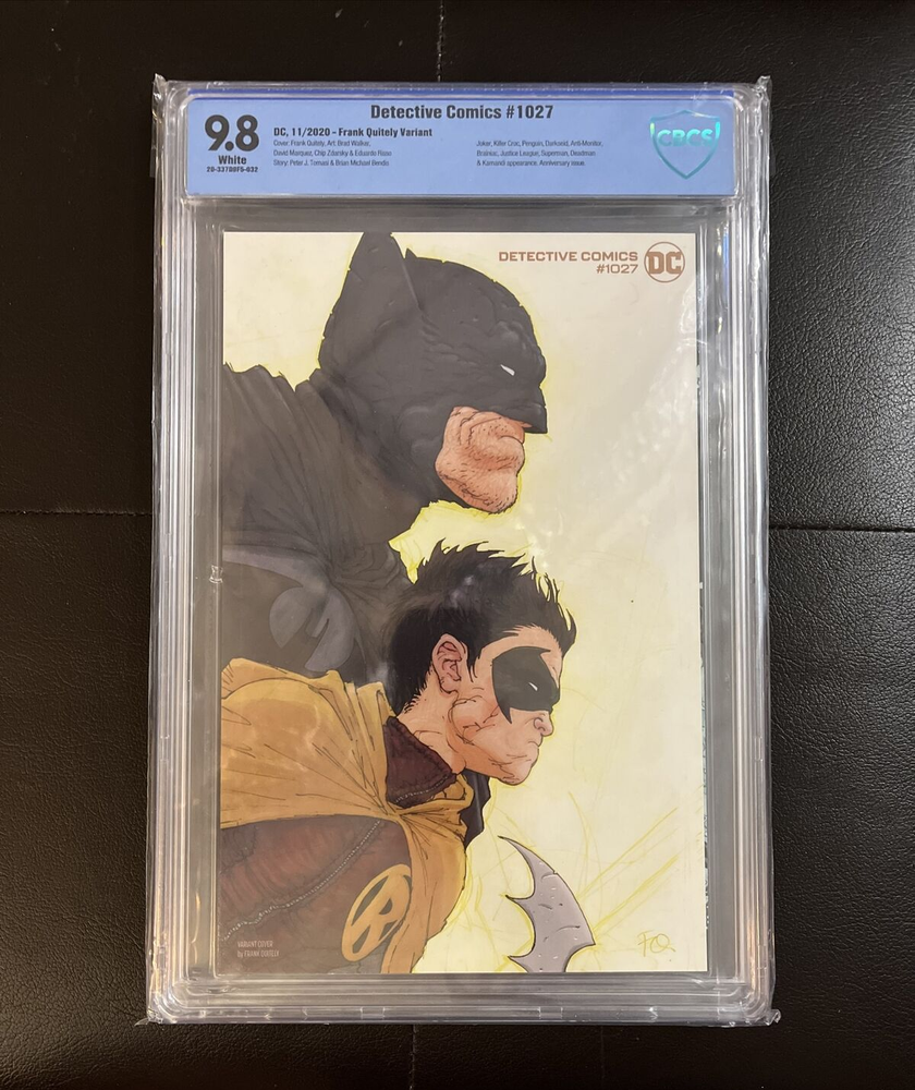 Detective Comics #1027 Batman Quietly Variant CBCS 9.8 NM+