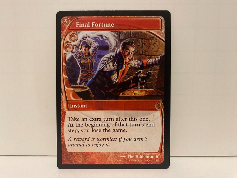 x1 NM Final Fortune (Future Sight) Mystery Booster 2