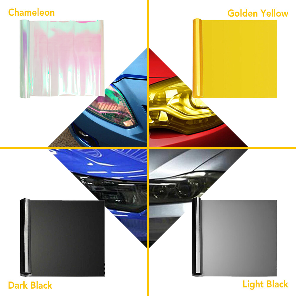 Gloss Glossy Vinyl Wrap Car Auto Vehicle Sticker Decal Film Air Bubble Free M