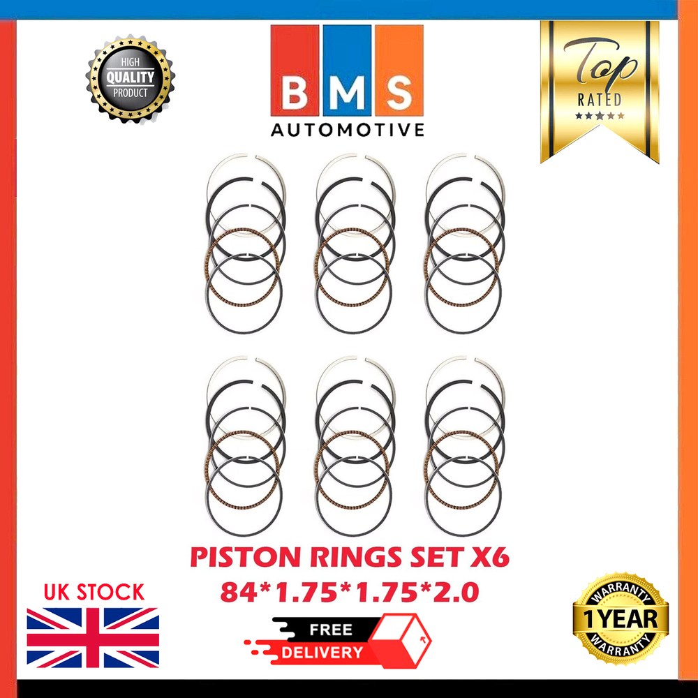 BMW N57D30 3.0DIESEL N57 E90 E91 E92 E93 PISTON RINGS SET STD X6 11257807291 NEW