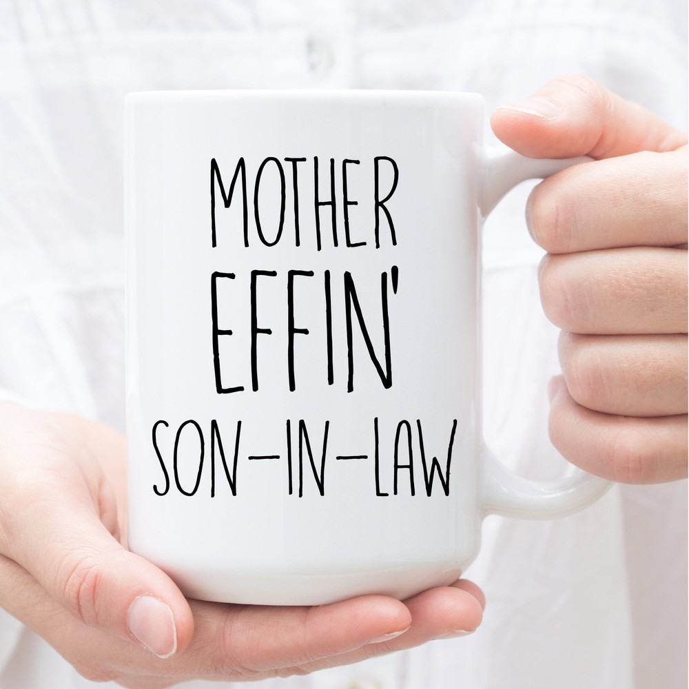 Son In Law Mug Gifts Funny Expletive Perfect Husband Cup