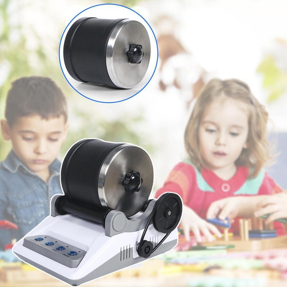 Rock Tumbler Set Steinpoliermaschine + Polierkörner ▲ аβ O3S7