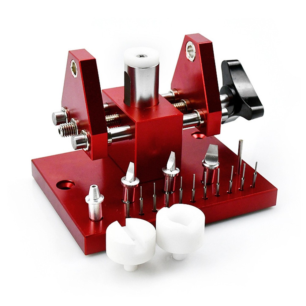 Stainless Steel Watch Back Case Bezel Bracelet Link Pin Opener Remover Tool Kit with Blades