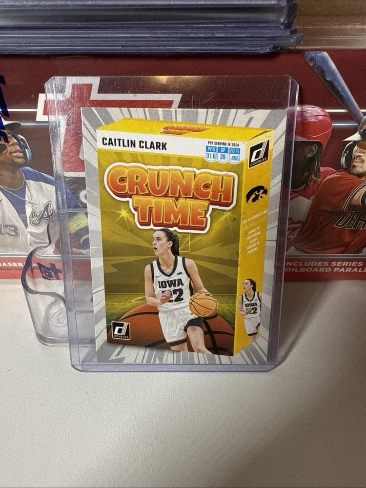 2024 Panini Caitlin Clark Collection Crunch Time SP RC #SS-CT2 Iowa Hawkeyes