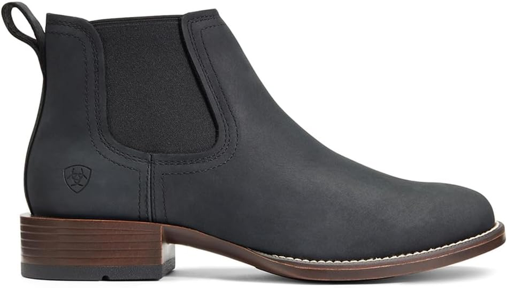 Men's Booker Ultra Round Toe Western Boot for Rugged Comfort