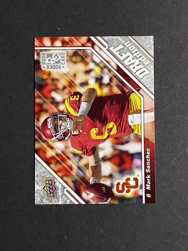 2009 Upper Deck Draft Mark Sanchez Rookie Card #102 - USC Trojans