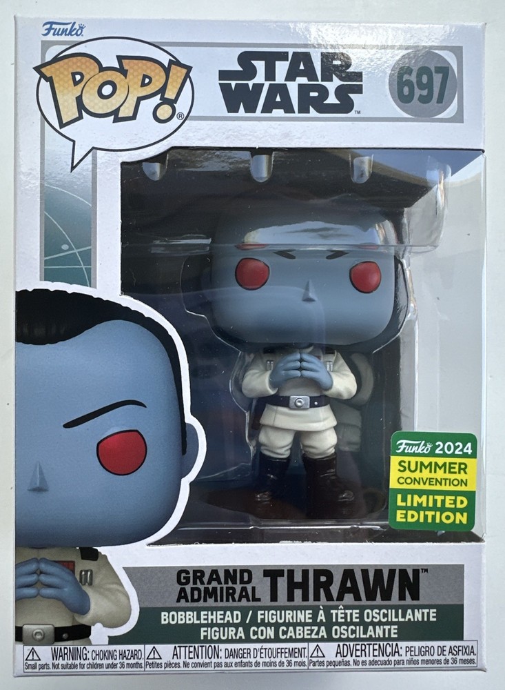 SDCC Exclusive Funko Pop Star Wars Grand Admiral Thrawn Vinyl Figure #697