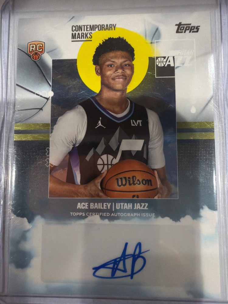 2025-26 Topps - Contemporary Marks Ace Bailey #CM-AB (AU, RC)