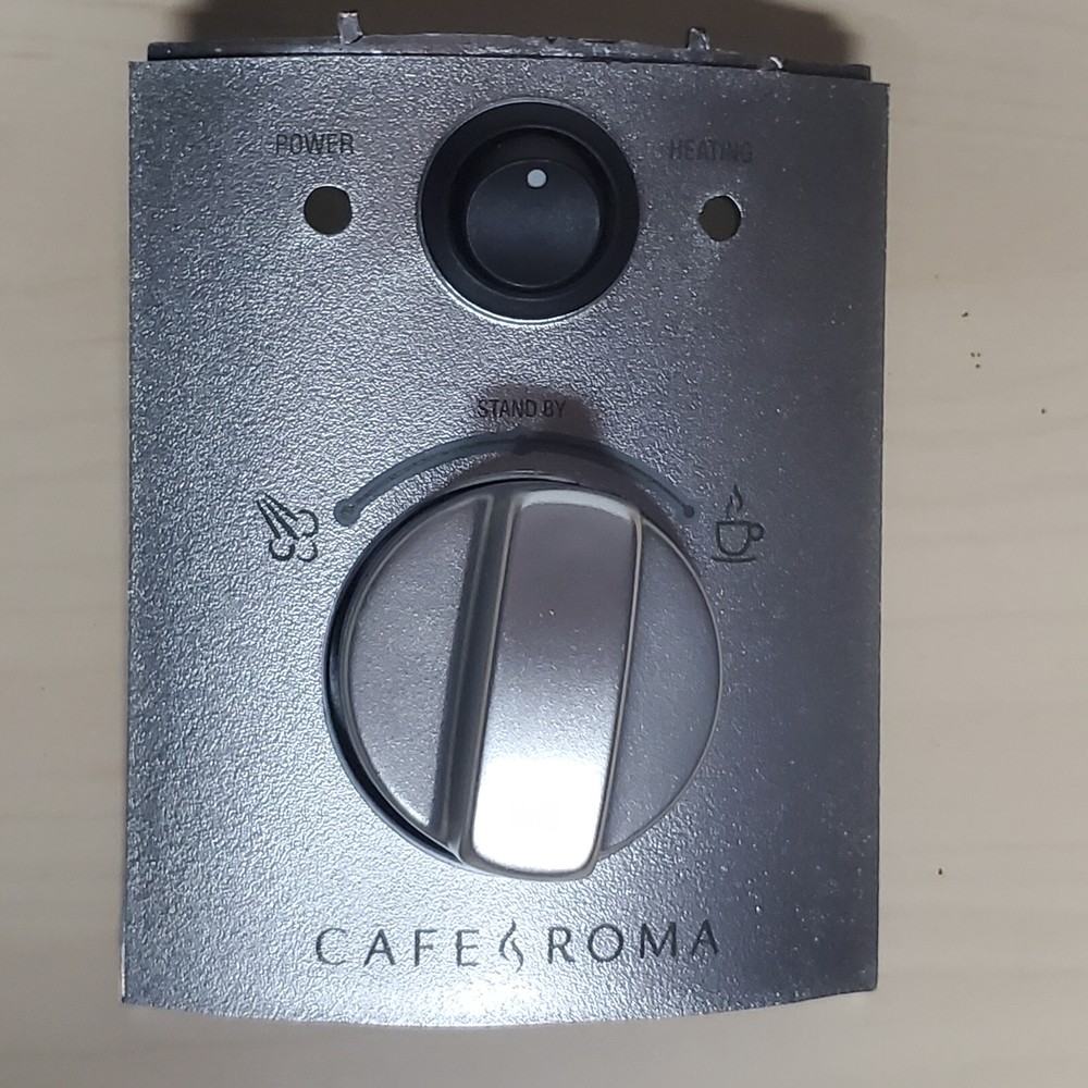 Breville Cafe Roma Espresso Machine Parts Faceplate & Knob Dial ESP8XL