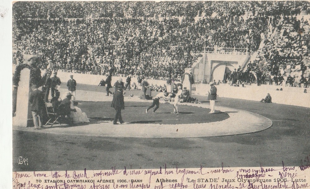 GREECE OLYMPIC GAMES 1906 WRESTLING