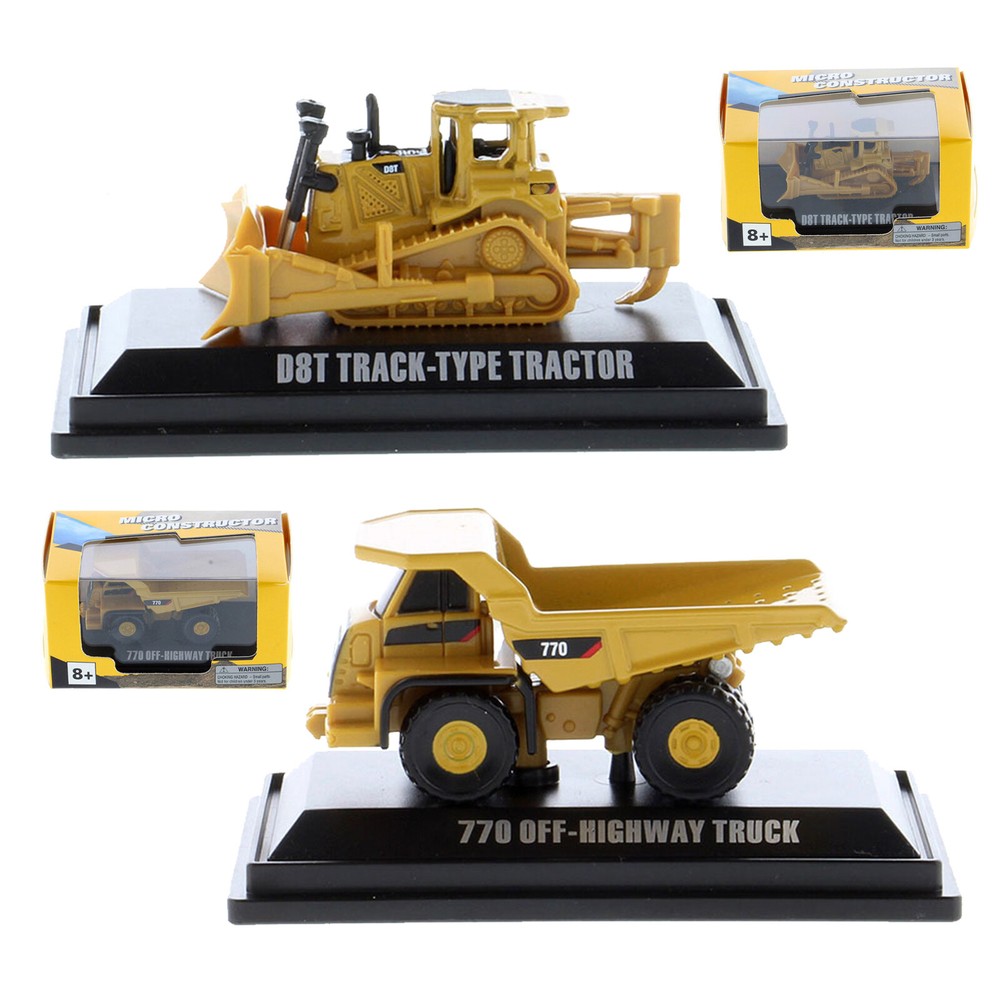 1/160 Mixer Concrete Truck Excavator Loader Tractor Alloy DieCast Mini ModelbG