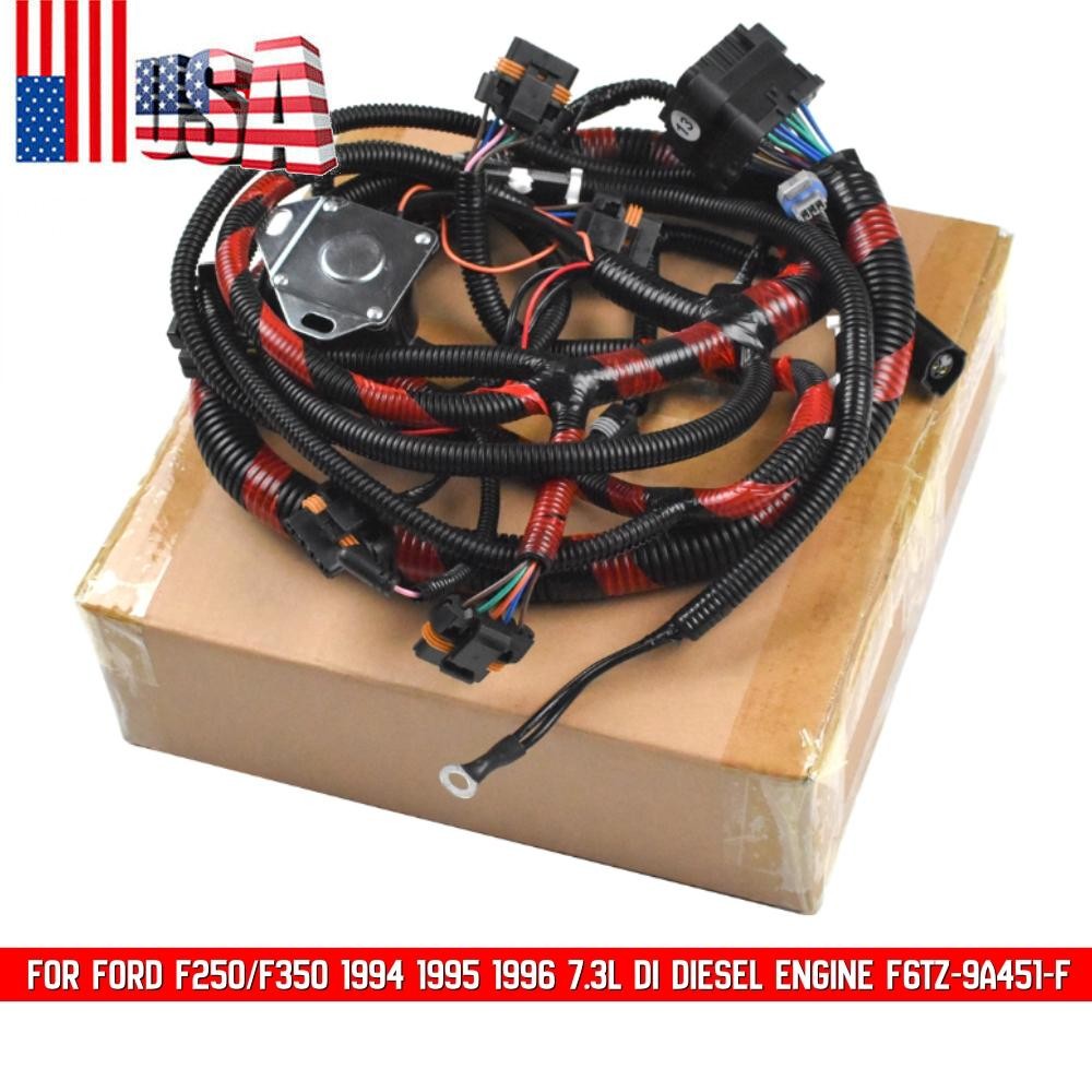 For Ford 94-96 F250 F350 F-Super Duty 7.3L F6TZ9A451F Engine Wiring Harness Assy