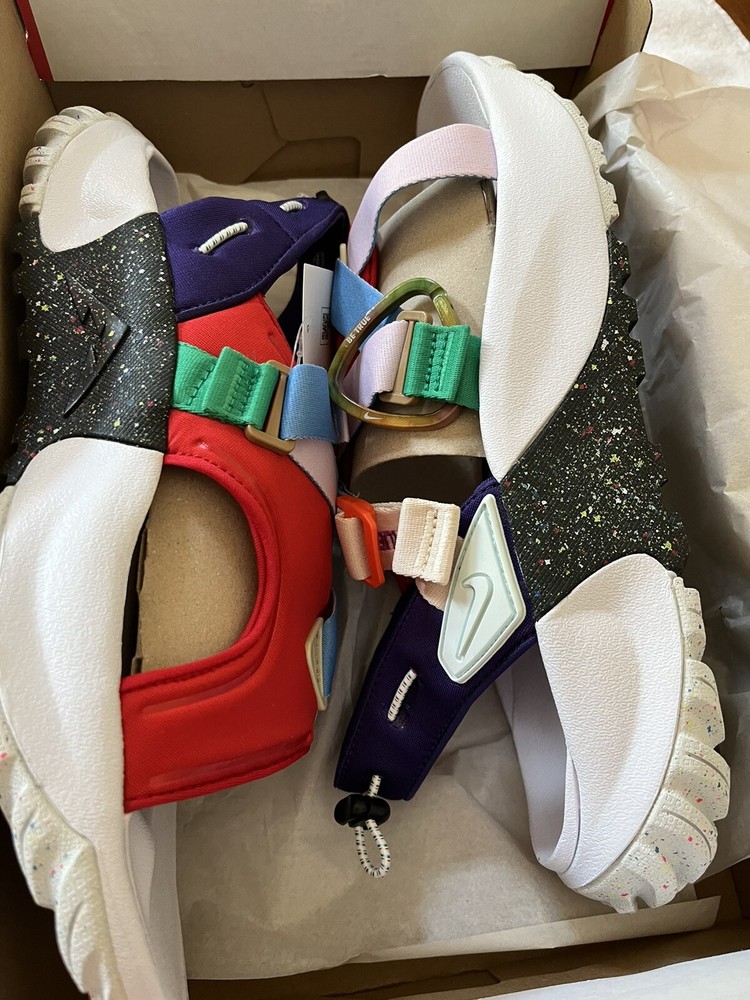 Nike Oneonta Betrue Multi White Men Unisex Casual Sandals DR4870-600 Size 12