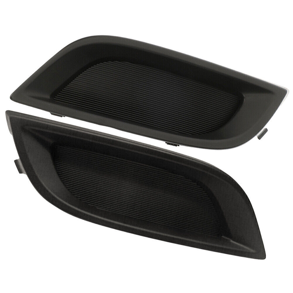 Pair of Front Fog Light Lamp Covers Fits For 2010 2011 Mazda 3 Left & Right New
