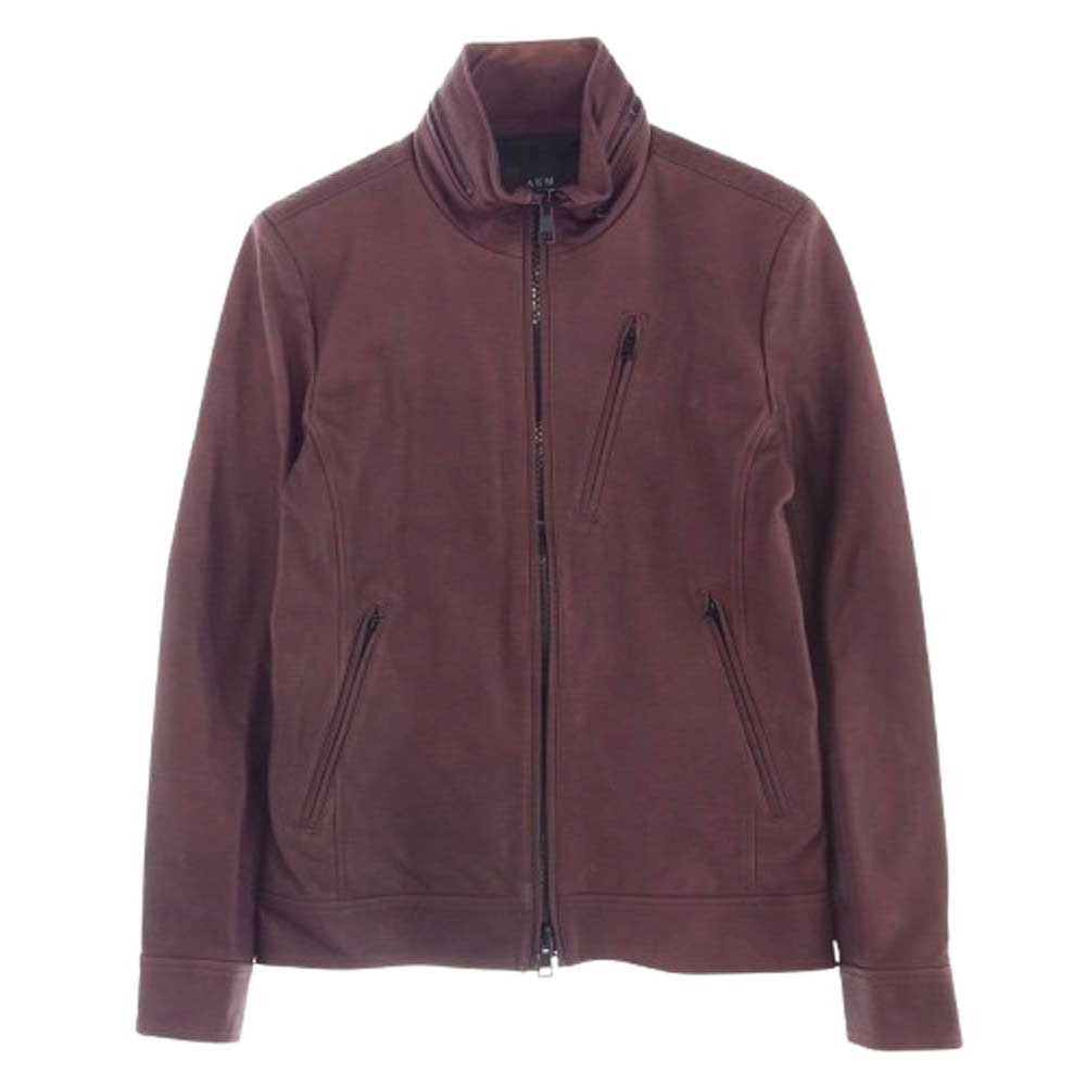 AKM 18AW B286 Cow048 Diamond Quilted Leather Jacket for Riders