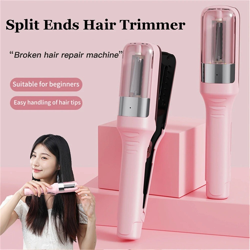 Split End Trimmer Cordless Auto Cutter for Dry Damaged Hair
