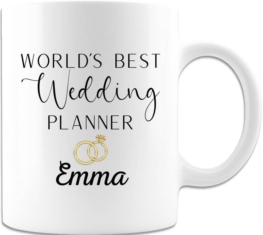 Wedding Planner Gift From Bride World's Best Wedding Planner Mug