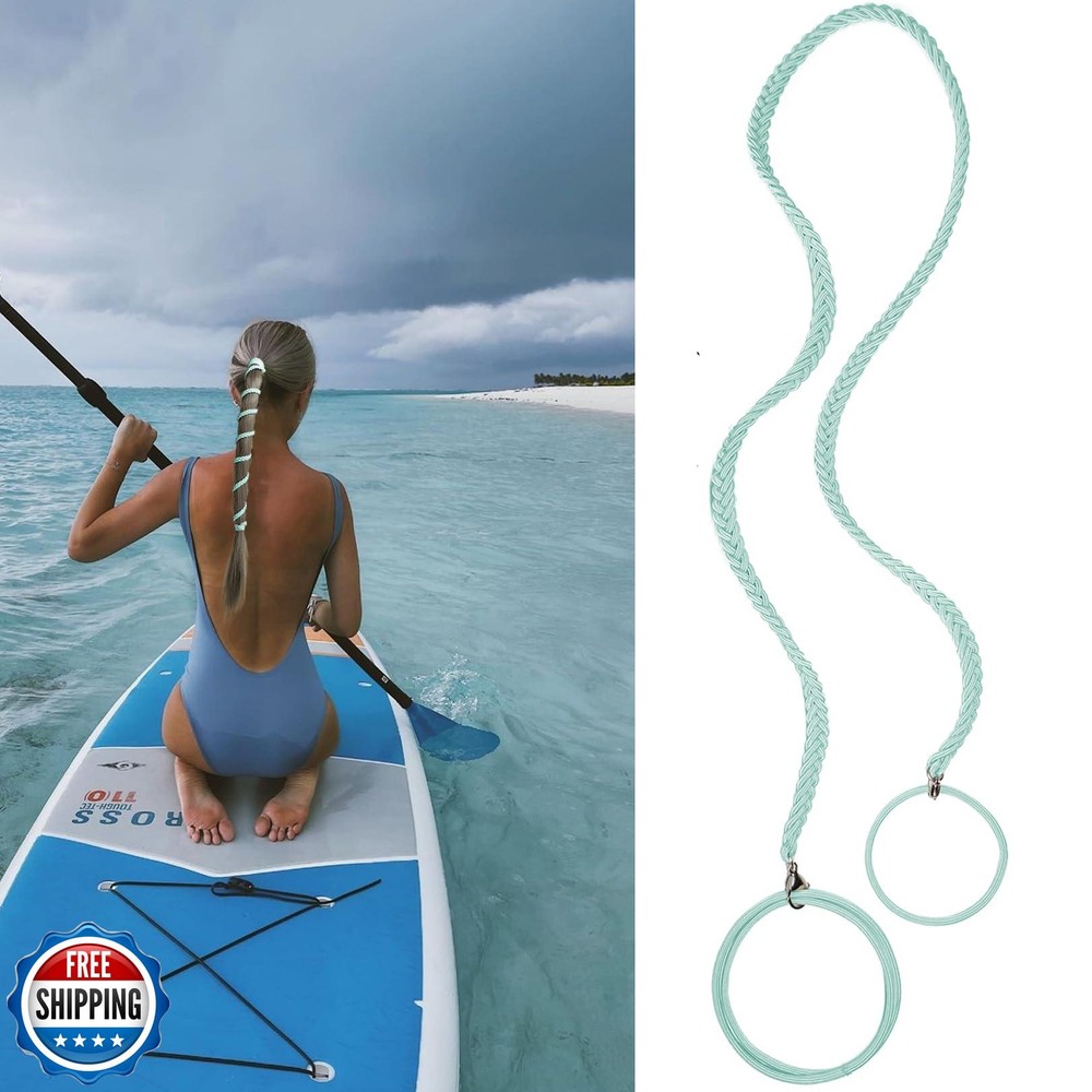 No-Damage Spiral Hair Ties for Sports & Ponytails - Elastic Braided Holdries