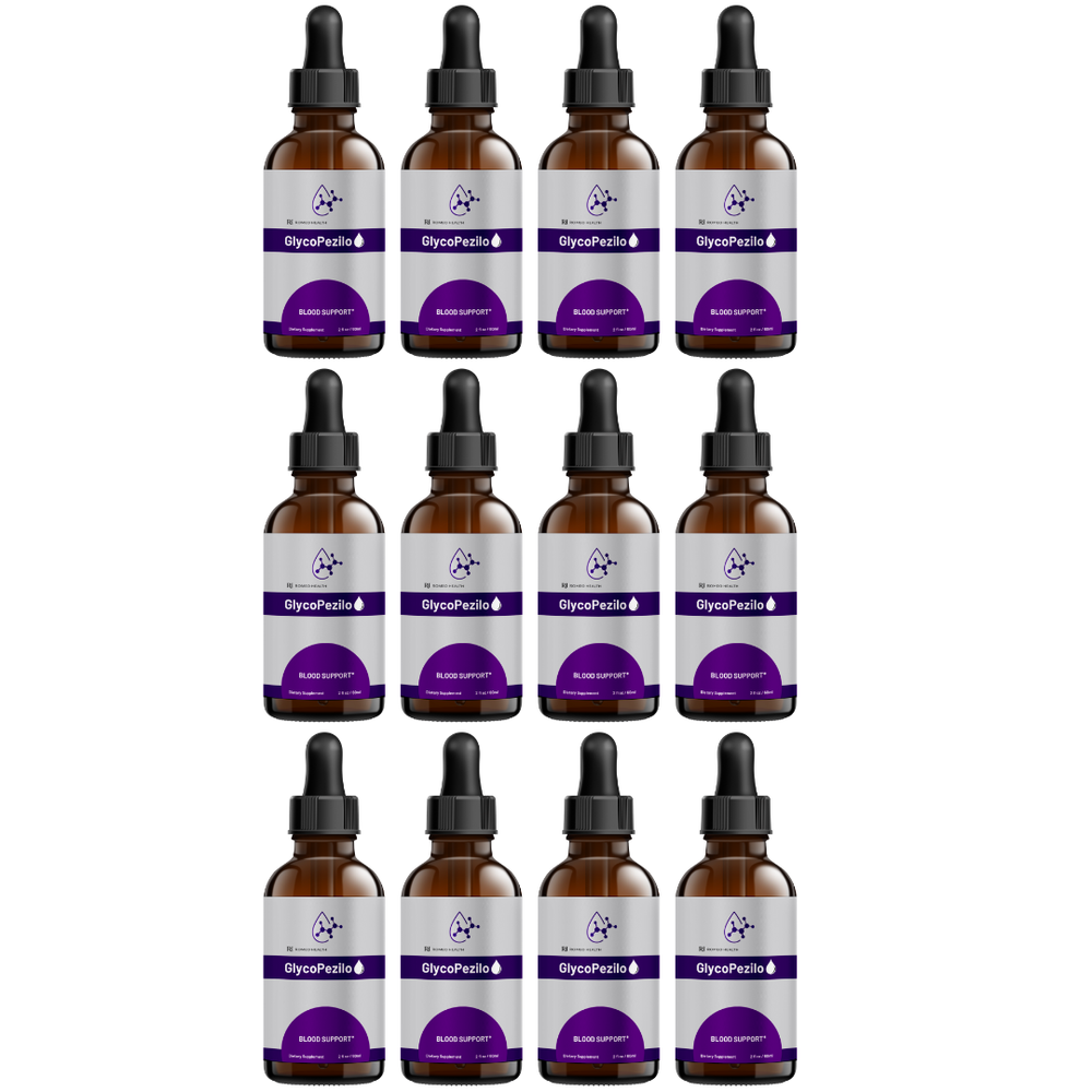 Glycopezil Blood Health Support Drops – Vitamin Supplement (12 Bottle)