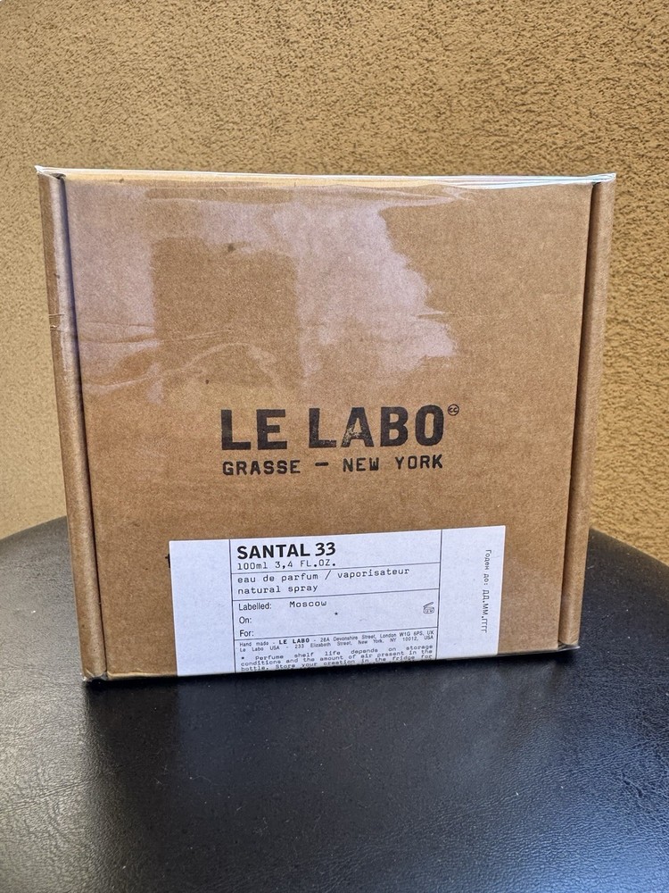 Le Labo Santal 33 Eau de Parfum Spray, 3.4 oz (100 Ml)