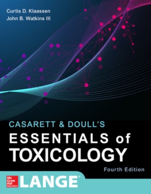 Casarett  Doulls Essentials of Toxicology Fourth  by Curtis Klaassen PAPERBACK