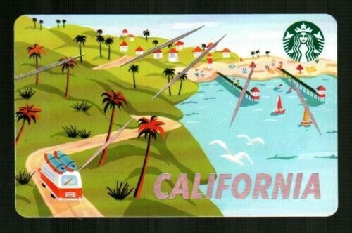 Starbucks Gift Card #6196 2019 CALIFORNIA-image
