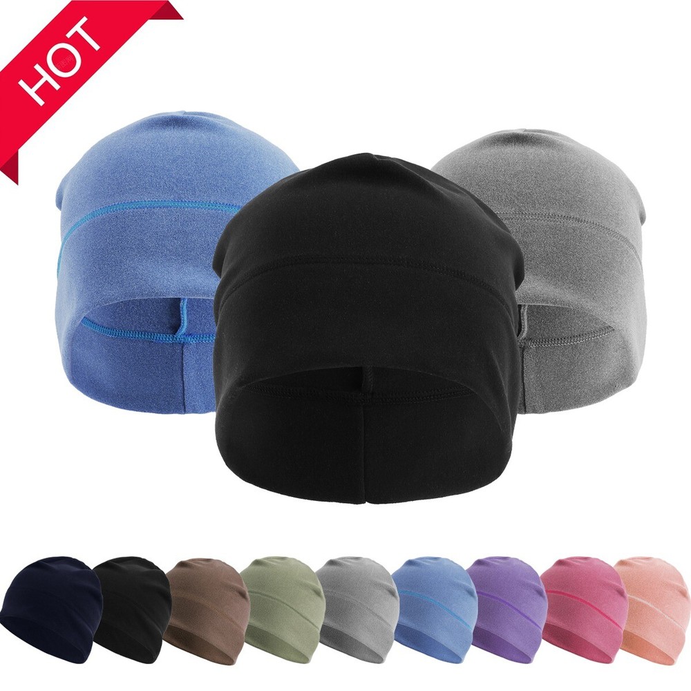 Winter Thermal Fleece Windproof Ski Hat Ear Cover Warmers Fits Under Helmets