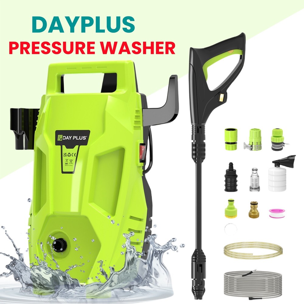 2025 High-Power Electric Pressure Washer for Cars, Patios & Gardens  