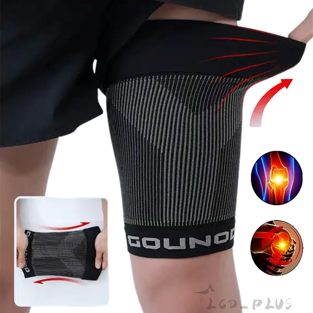 Compression Brace Leg Support Hip Sciatica Nerve Pain Relief Thigh Hamstring Gym