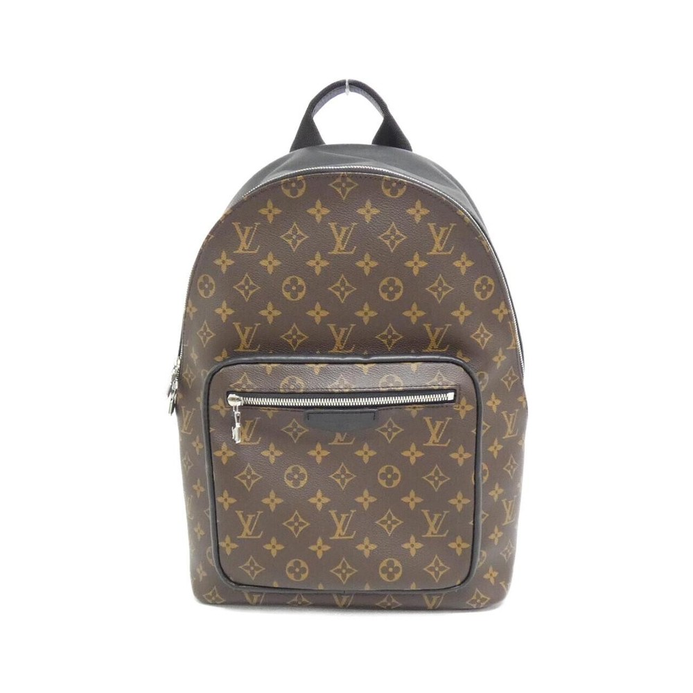 Authentic Louis Vuitton Monogram Macassar Josh Rucksack M45349 #260007845