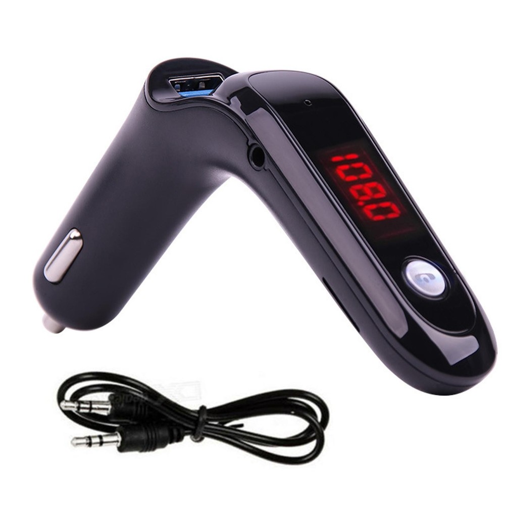 Handsfree USB Car Bluetooth FM Transmitter with MP3 Player and Charger