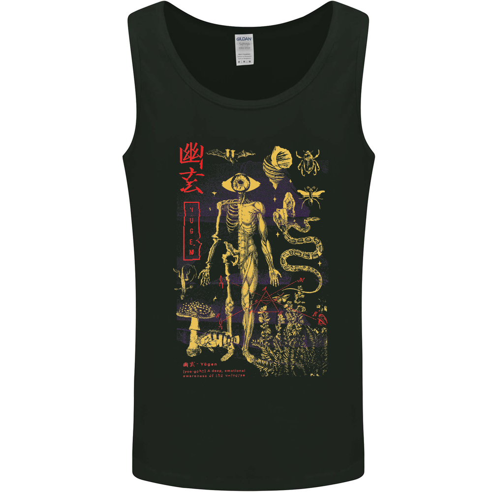Yugen Obscure Design Mens Vest Tank Top