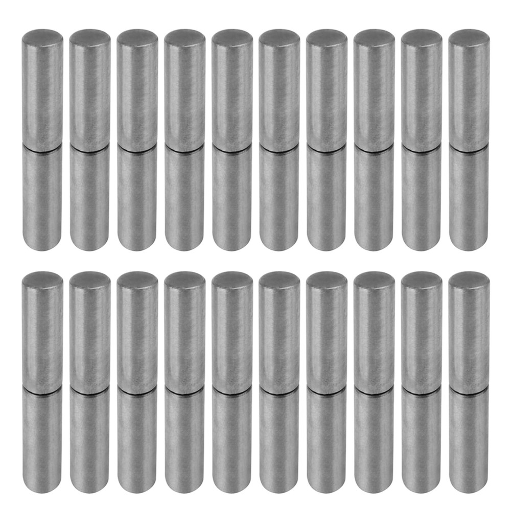 20 PCS Weldable Barrel Hinges 2-3/8