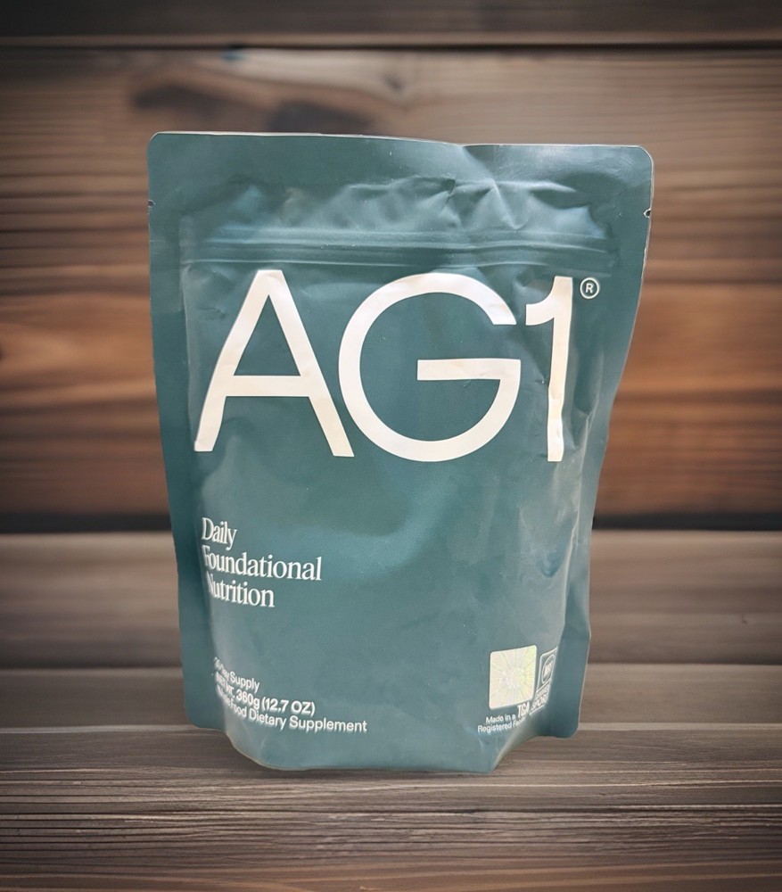 Genuine AG1 Athletic Greens PowderPouch 12.7oz 360g 30 Day Supply 01/2026