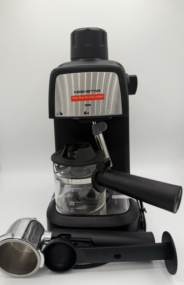 Keenstar BCM2201 Electric 3.5Bar Espresso Coffee Maker Machine With Milk Frother