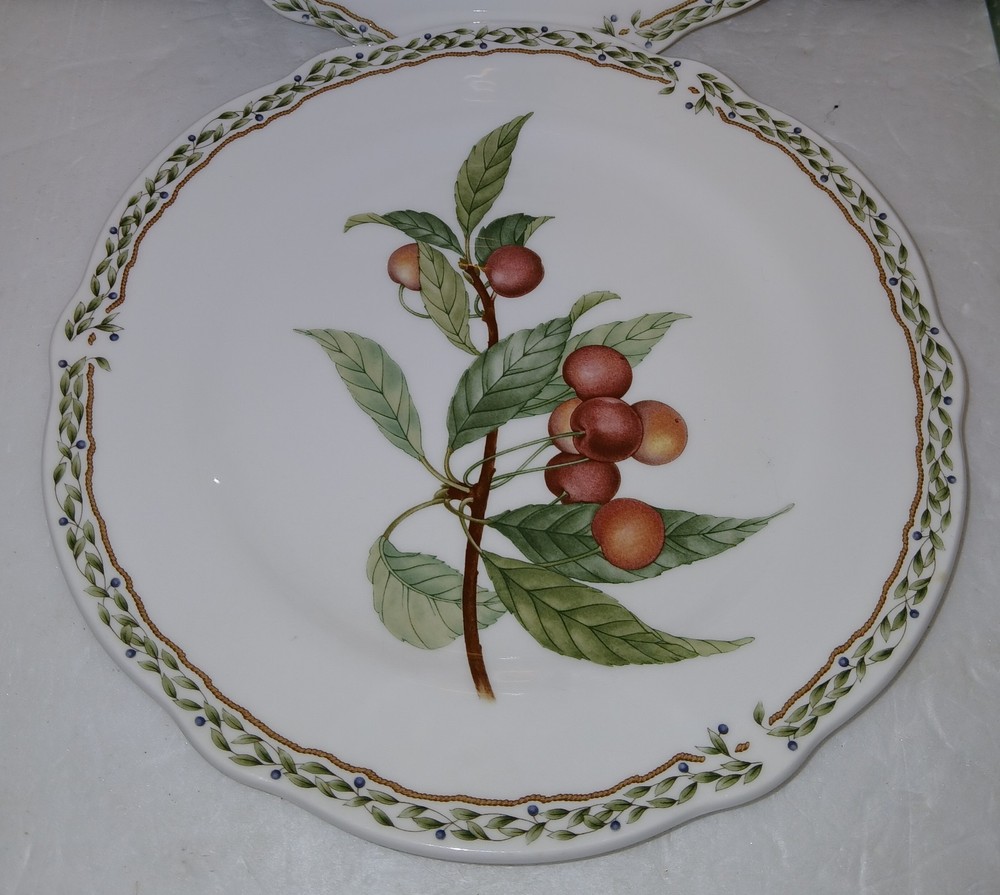 Set of 2  Noritake Primachina Royal Orchard 8.5
