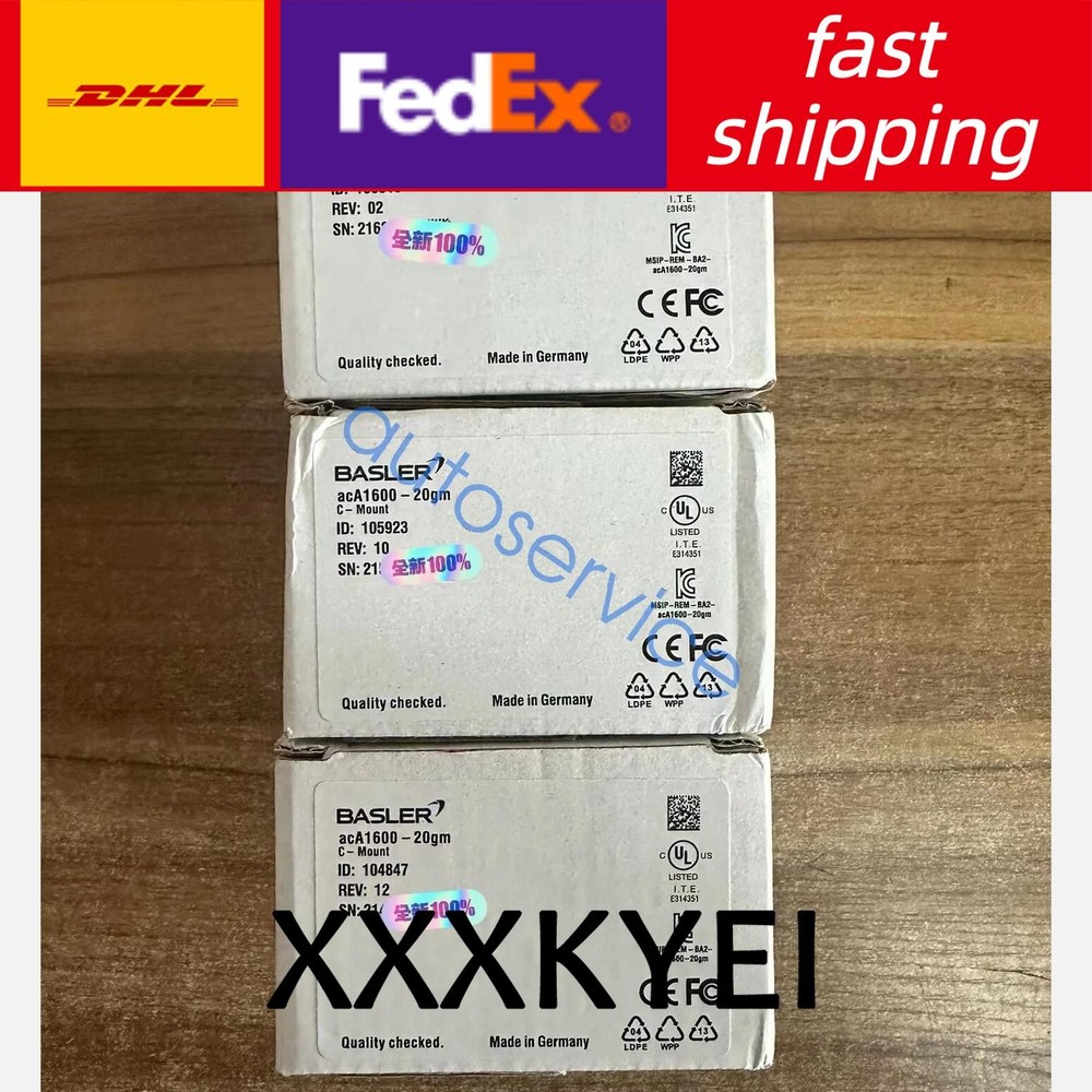 New acA2040-180km BASLER Industrial camera By Fedex or DHL