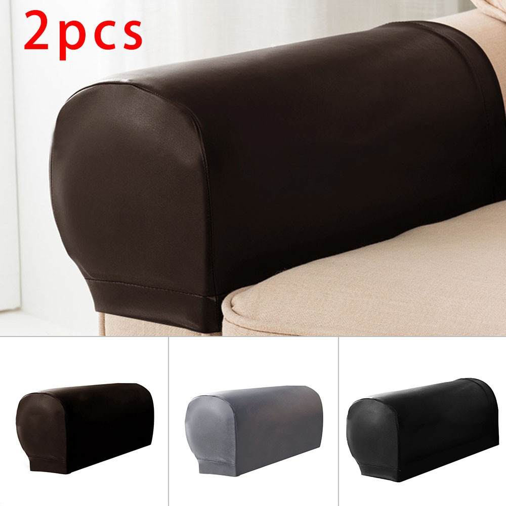 Waterproof PU Leather Armrest Covers for Sofa Furniture Decoration