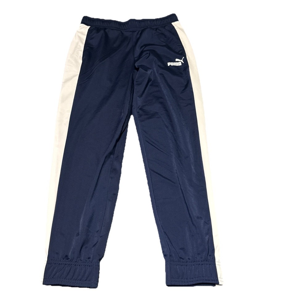 Puma Iconic Track Pants Mens Blue Casual Athletic Bottom Size Small