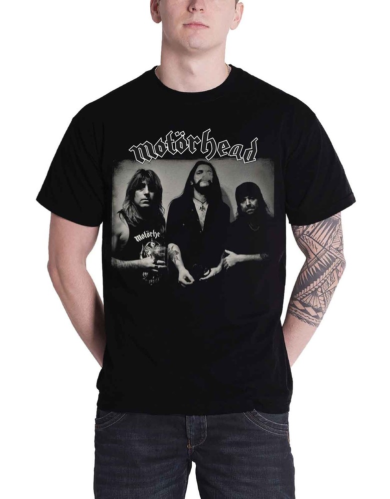 Motorhead Undercover Album Band Logo Official Mens Black T-Shirt