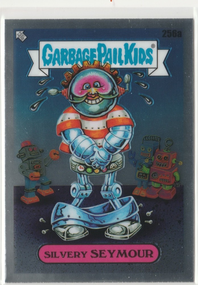 2023 GPK Chrome Series 6 Silvery Seymour #256a Garbage Pail Kids Card